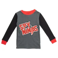 Spy Ninjas Pullover Pajama Shirt and Pants Sleep Set Little Kid to Big Kid