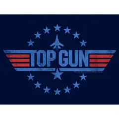 Boy's Top Gun Circle of Stars Logo T-Shirt