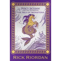 Percy Jackson and the Olympians the Sea of Monsters Deluxe Collector's Edition - (Percy Jackson & the Olympians) by  Rick Riordan (Hardcover)