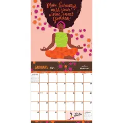 TF Publishing 2024 Wall Calendar 12"x12" Uplifted + Empowered
