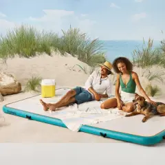 10 x 6 ft. Rigid Air Dock - Embark&trade;: Water Float Raft, 4-Person Capacity