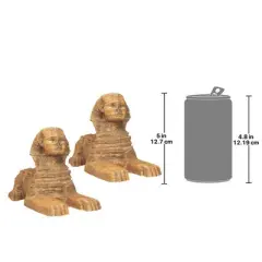 Design Toscano Great Sphinx Sculpture: Set of Two