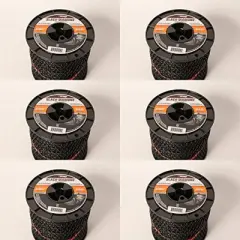 Echo Genuine Black Diamond 885ft Spool .095" (dia.) Trimmer Line, (6) Spools 330095073-6PK