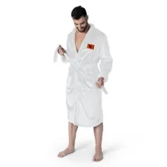 NCAA Oregon State Beavers White Out Silk Touch Robe Large/XLarge