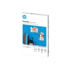 HP Everyday Photo Paper, Glossy, 52 lb, 4 x 6 in. (101 x 152 mm), 50 sheets CR758A
