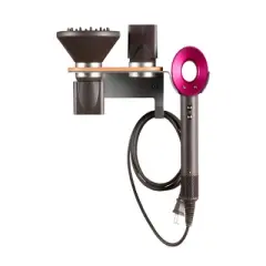MPM Hair Dryer Wall Mount, Blow Dryer Wall Holder, Bathroom Hair Dryer Rack, Compatible with Dyson Supersonic Hair Dryer