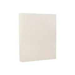 JAM Paper Strathmore 80 lb. Cardstock Paper 8.5" x 11" Natural White 50 Sheets/Pack (301115)