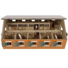 Universal Hobbies 1/32 Deluxe Horse Stable with 9 Stalls