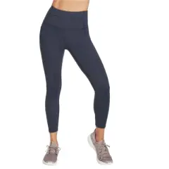Skechers Womens Go Walk HW Backbend 7/8 Compression Athletic Pants