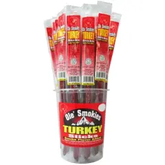 Buffalo Bills 15-ct Turkey Ole Smokies (Turkey Sticks) - Two 15-ct Tubs
