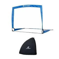 E-Jet Sports Portable 4' Fiberglass Soccer Goals - Set of 2