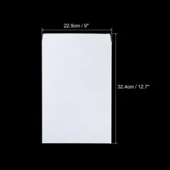 Unique Bargains Office Garden Coin Envelope Self-Adhesive Small Item Stamp Storage Packet White 25 Pcs