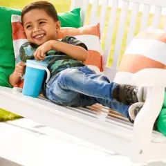 Munchkin SnackCatch & Sip 2-in-1 Snack Catcher and Spill Proof Cup - Blue - 9 fl oz