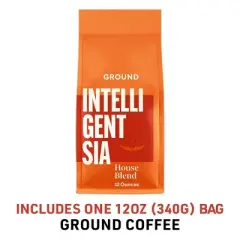 Intelli House Ground Light Roast Coffee - 12oz