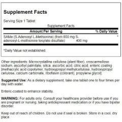 Swanson Same - High Potency 400 mg 30 Tablets