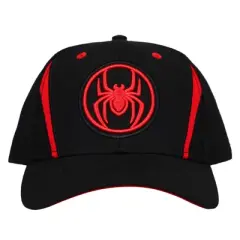 Spider-Man Logo Black Snapback Hat