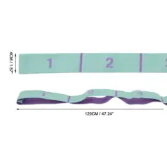 Unique Bargains Durable Digital Yoga Stretch Bands 1 Pc