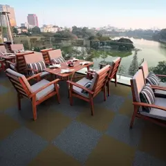 24" 15pk Self Stick Carpet Tile Slate - Foss Floors