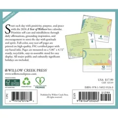 Willow Creek Press 2026 A Year of Wellness Box Calendar