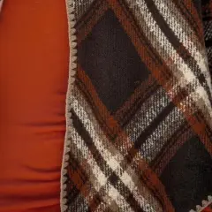 Women's Versatile Plaid Scarf- Cupshe