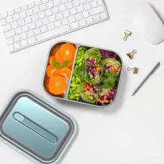 Bentgo Stainless Leakproof Bento-Style Lunch Box with Removable Divider-4.2 Cup