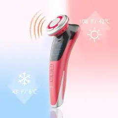 LINSAY Rejuvenation - Lifting Facial Device EMS Technology Anti-aging Warm/Cool LED Massager