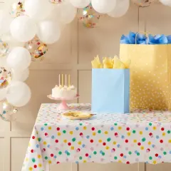 Happy Collection Confetti Dot Rectangular Table Cover - Spritz&trade;
