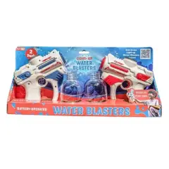 South Beach Bubbles Light-Up Electric Water Blaster 2 Pack