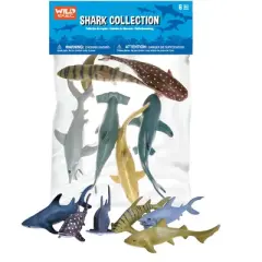 Wild Republic Polybag Shark Animal Figure, 12 Inches