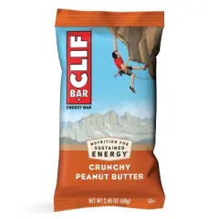 CLIF Bar Crunchy Peanut Butter Energy Bars 