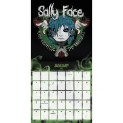 Trends International 2026 Sally Face 12"x12" Wall Calendar