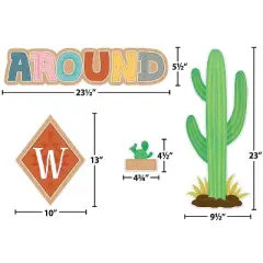 Teacher Created Resources Happy Cactus Crew Welcome Bulletin Board Set 48/Set (TCR6953)