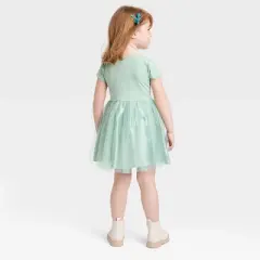 Toddler Girls' The Rolling Stones Printed A-Line Dress - Green