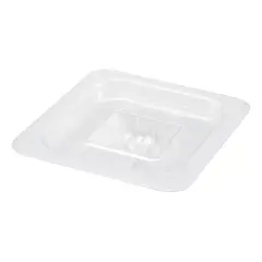 Winco Polycarbonate Food Pan Cover, Solid, 1/6 Size