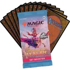 Magic the Gathering Magic: The Gathering The Lost Caverns of Ixalan Set Boosters Box - 30 Booster Set + 1 Box Topper Card (361 Magic Cards)