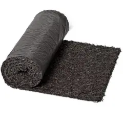 Gardener's Supply Company Recycled Rubber Walkway |  Natural Looking Permanent Mulch Pathway Solution and Plants Vegetables & Flower Garden Barrier |