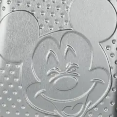 Disney Elevated Mickey Mouse Head Gray 22" Rolling Luggage