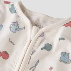 little Planet By Carter's Baby Spring Moss Garden Sleep N' Play - Beige Newborn