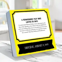 TF Publishing 2024 Daily Desktop Calendar 5.25"x5.25" Insane But True