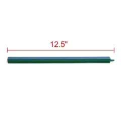Unique Bargains Hydroponic Fish Tank Air Stone Bubble Release Diffuser Bar Decor 12.5" Long 2 Pcs