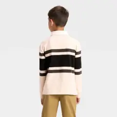 Boys' Long Sleeve Chest Striped T-Shirt - Cat & Jack&trade;