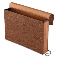 Pendaflex 5 1/4 Inch Expansion Standard File Folders Wallet, Coated Red Fiber, Legal, Red: Accordion File Organizer