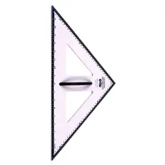 Learning Advantage Dry Erase Magnetic Triangle, 45/45/90 Degrees