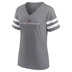 MLS Inter Miami CF Women's Gray Split T-Shirt