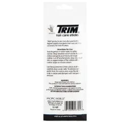 Trim Wood Nail Care Cuticle Sticks - 12pc