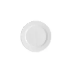 Q Home | Diamond 5.5" Melamine Round Canap&eacute; Plate, Set of 4