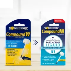 Compound W Maximum Strength Fast Acting Liquid Wart Remover - 0.31 fl oz