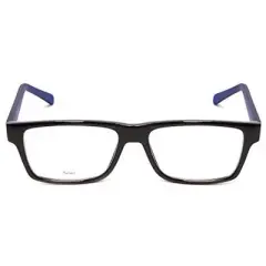 Soho 1017 in Black & Crystal Red Designer Eyeglasses :: Custom Left & Right Lens