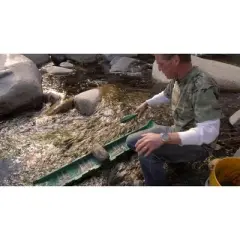 Sluice Fox Gold Panning Supplies Kit with Sluice Box