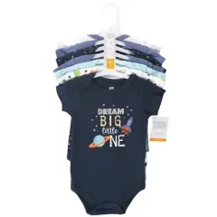 Hudson Baby Infant Boy Cotton Bodysuits, Solar System